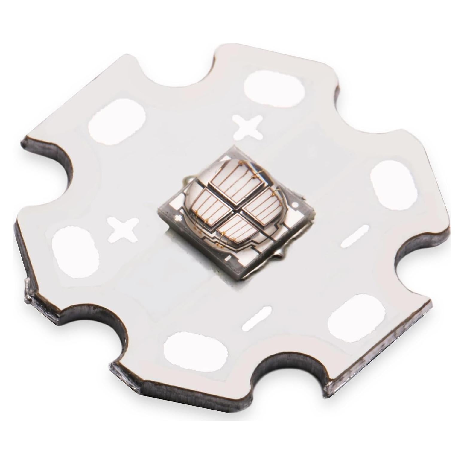 5 Piezas Luz Negra LED UV 12W 365-370nm LEDGUHON