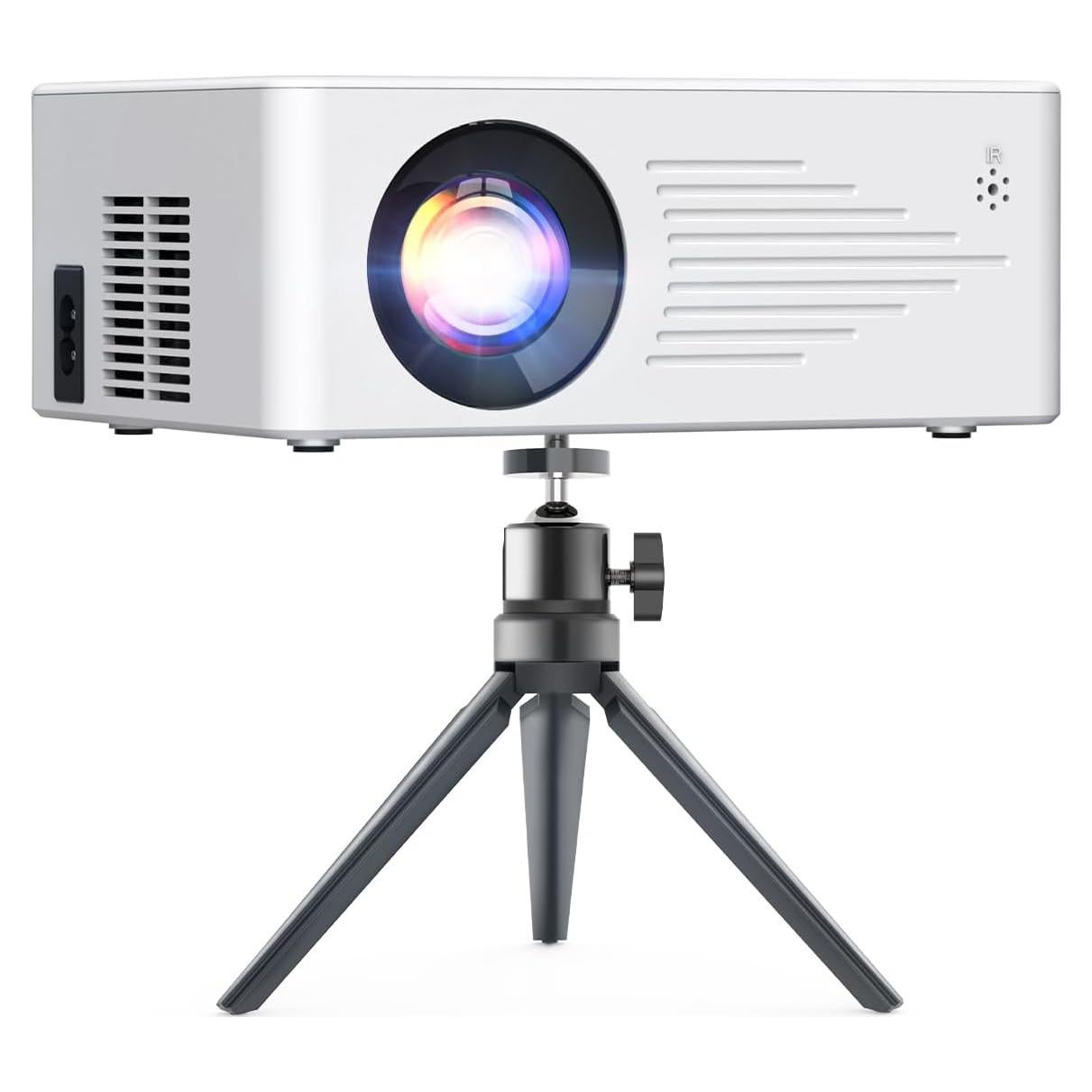 Proyector Mini TMY V78 Full HD 1080P con WiFi y Trípode