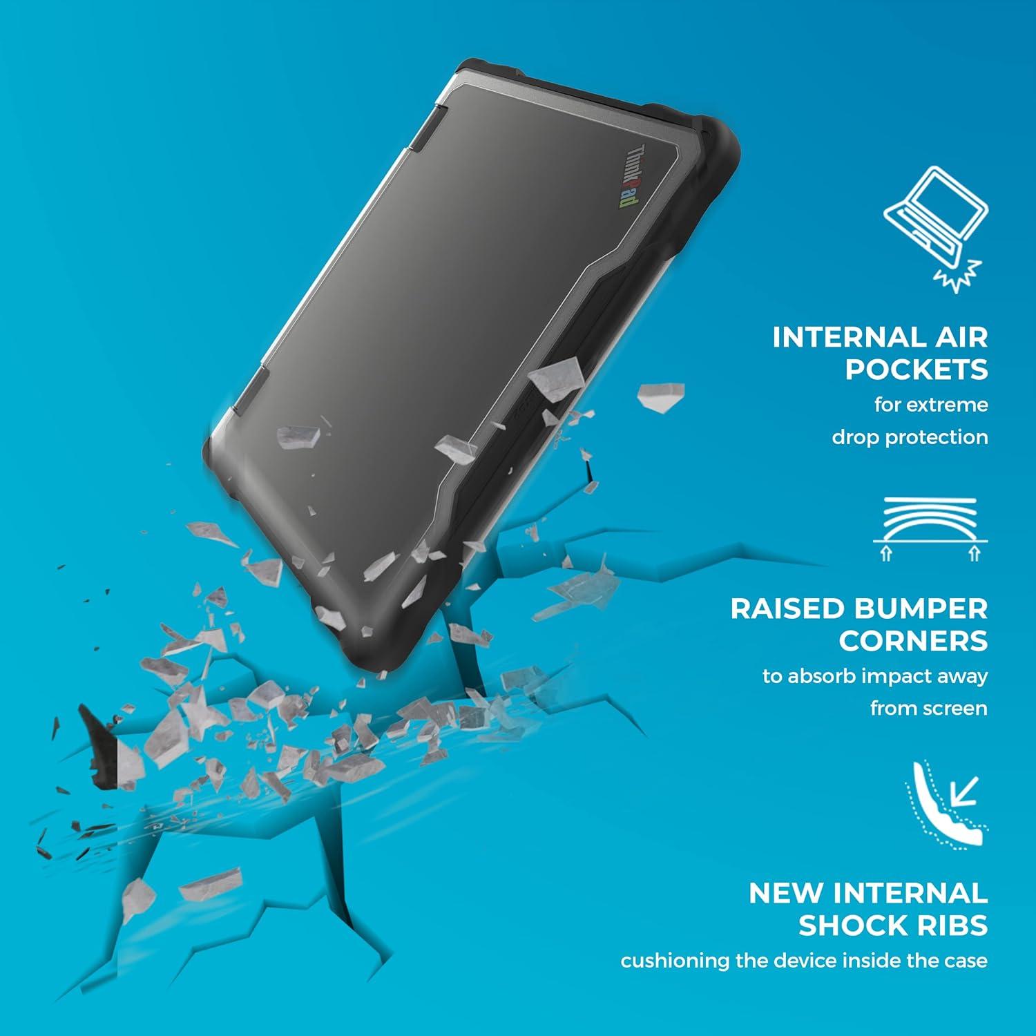 Funda para Laptop Gumdrop ThinkPad 11e Yoga Gen 6 - Negro