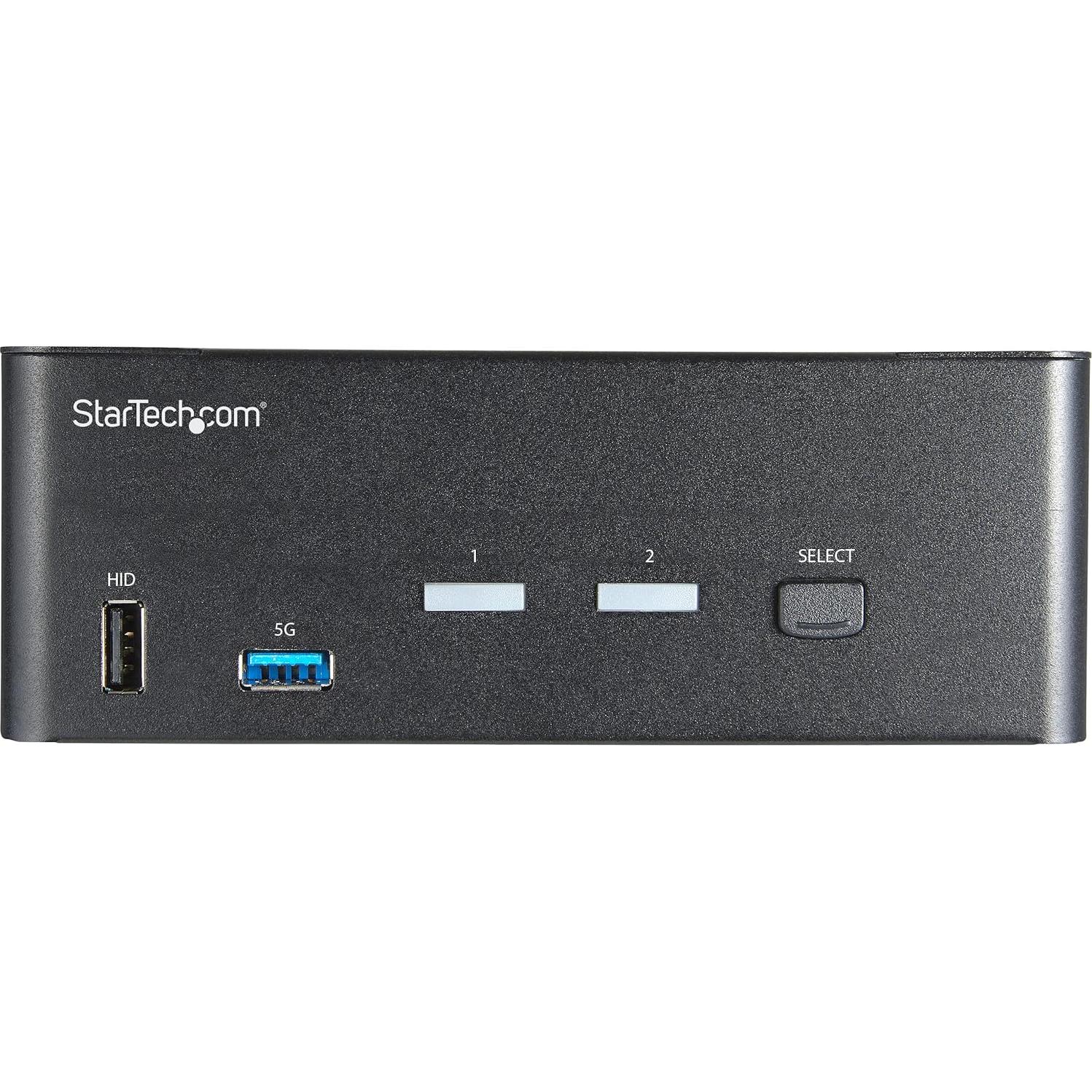 Interruptor KVM Doble Monitor HDMI 4K StarTech.com 2 Puertos