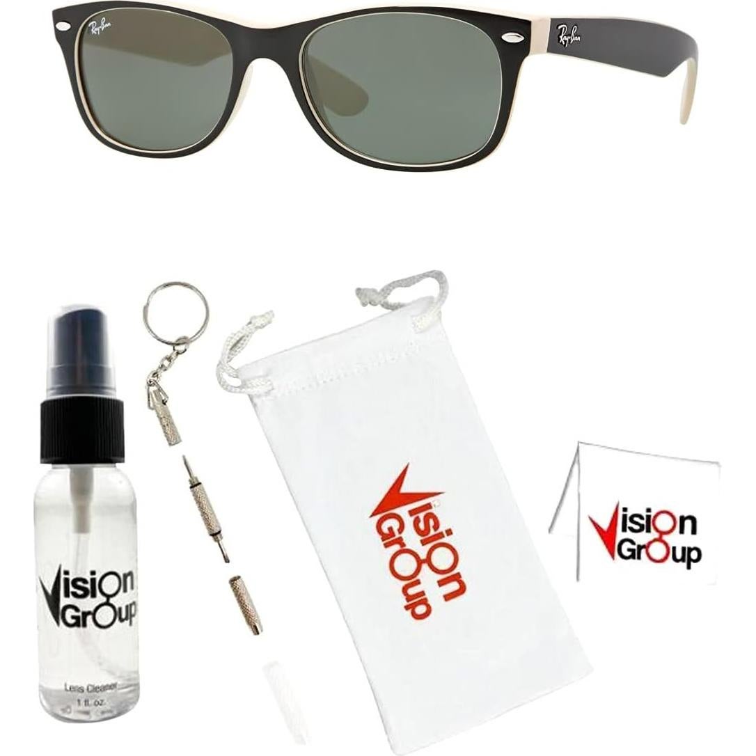 Gafas de sol Ray-Ban RB2132 New Wayfarer Unisex + Accesorios