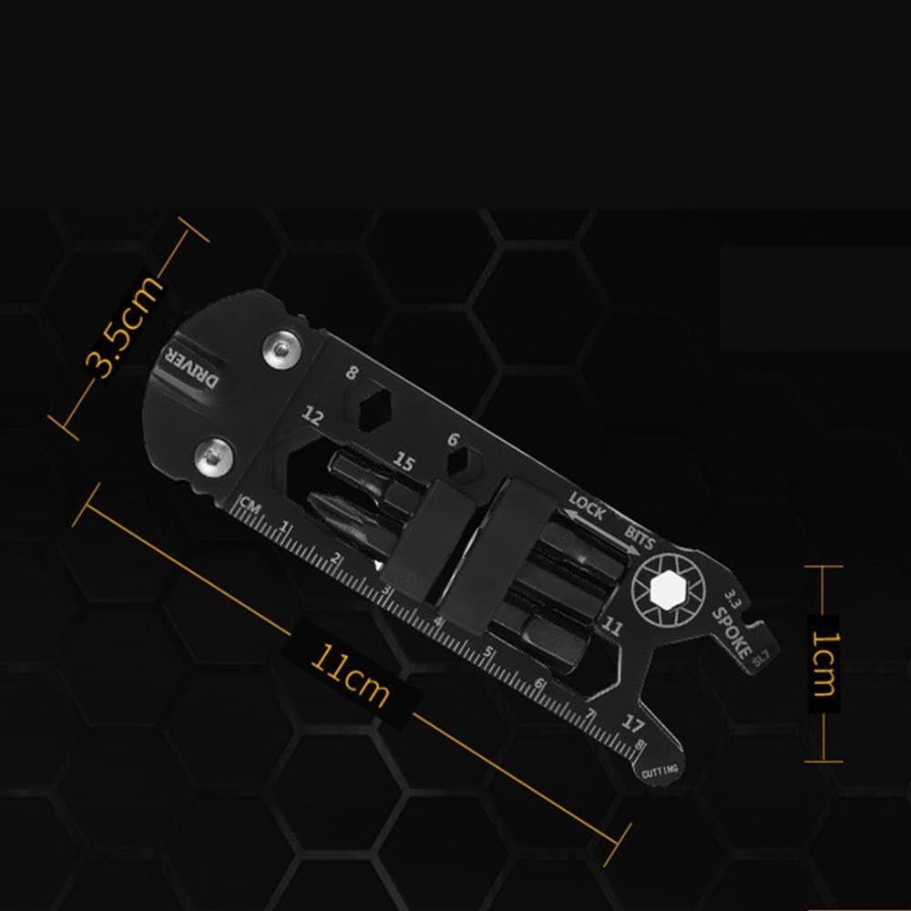 Multiherramienta para Bicicleta BE-TOOL, Acero Vanadio, 11 cm