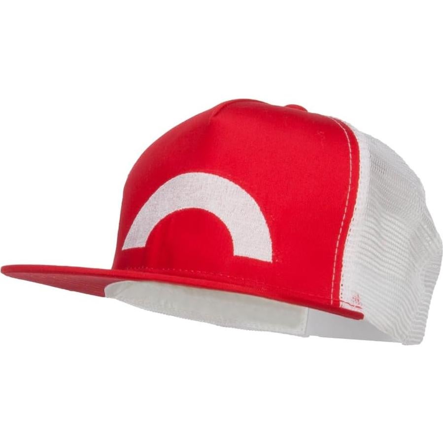 Gorra Trucker Bordada Ash Ketchum Serie XY Unisex