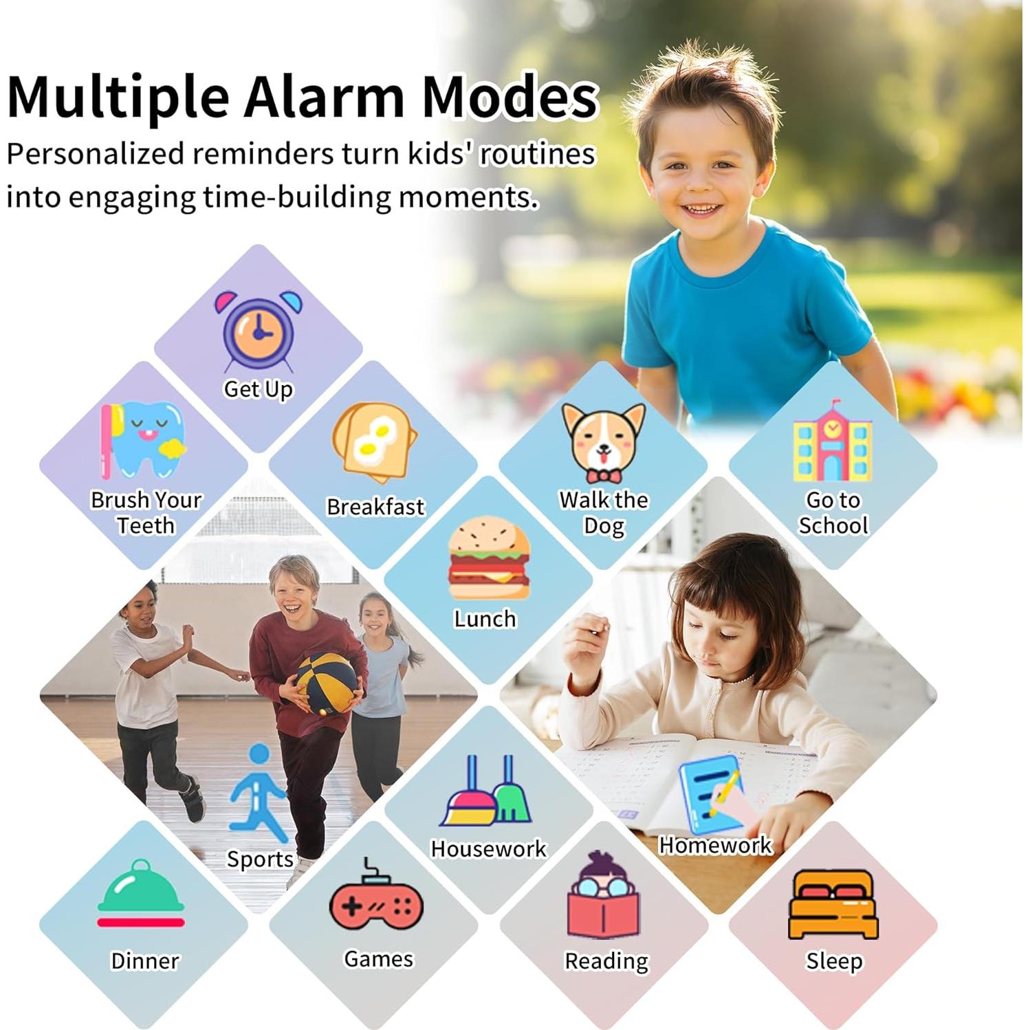 Reloj Inteligente para Niños Tixpc con Cámara y Juegos