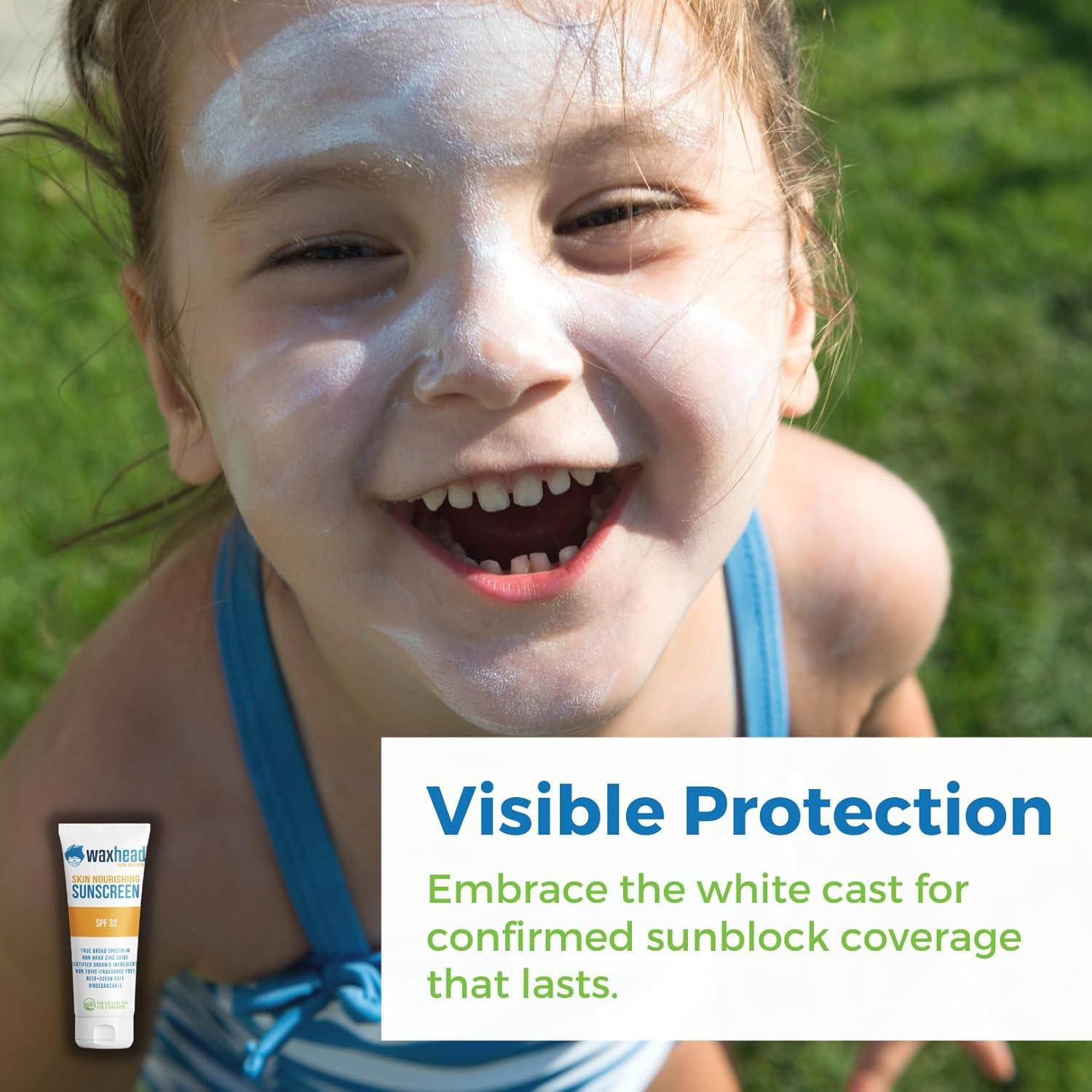 Protector Solar Facial Waxhead Kids 28.35ml - Ecológico y Natural