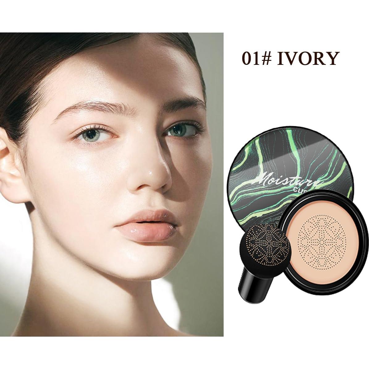 Crema CC Air Cushion Nvyue 20g Tono Marfil Hidratante