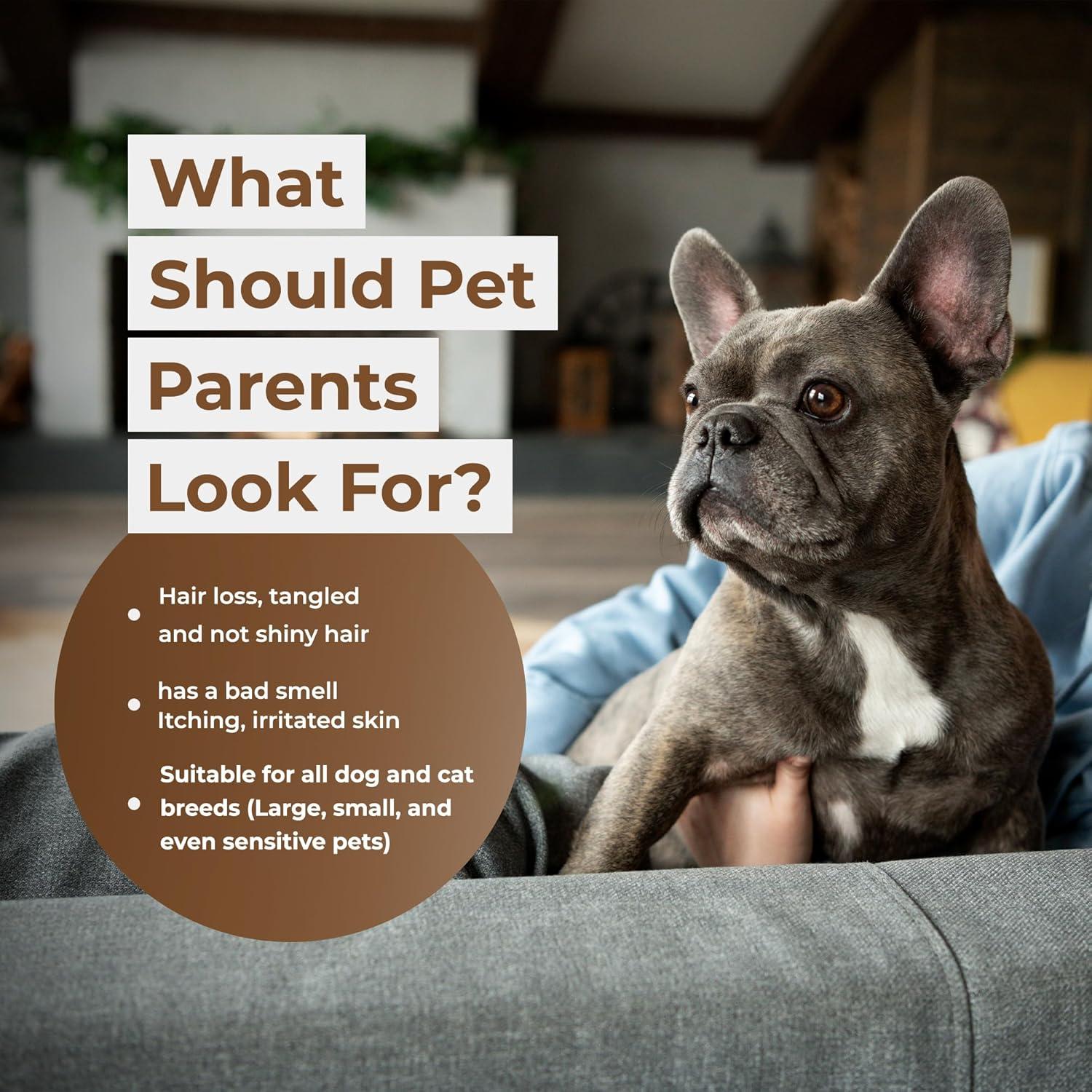 Champú Natural Anticaída HGF 250 ml para Perros y Gatos