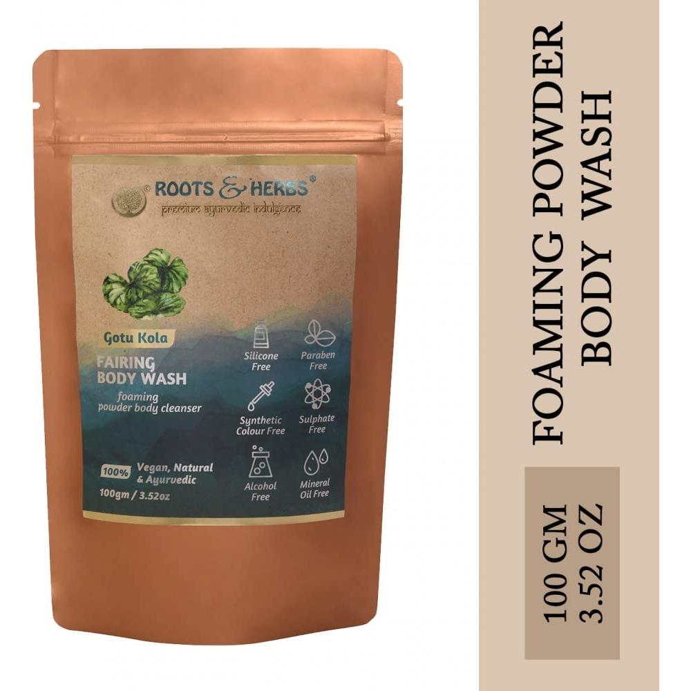Polvo de Baño Ayurvédico Roots & Herbs Gotu Kola 100g