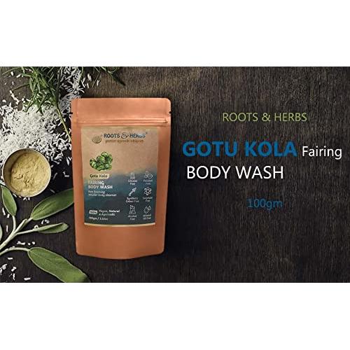 Polvo de Baño Ayurvédico Roots & Herbs Gotu Kola 100g