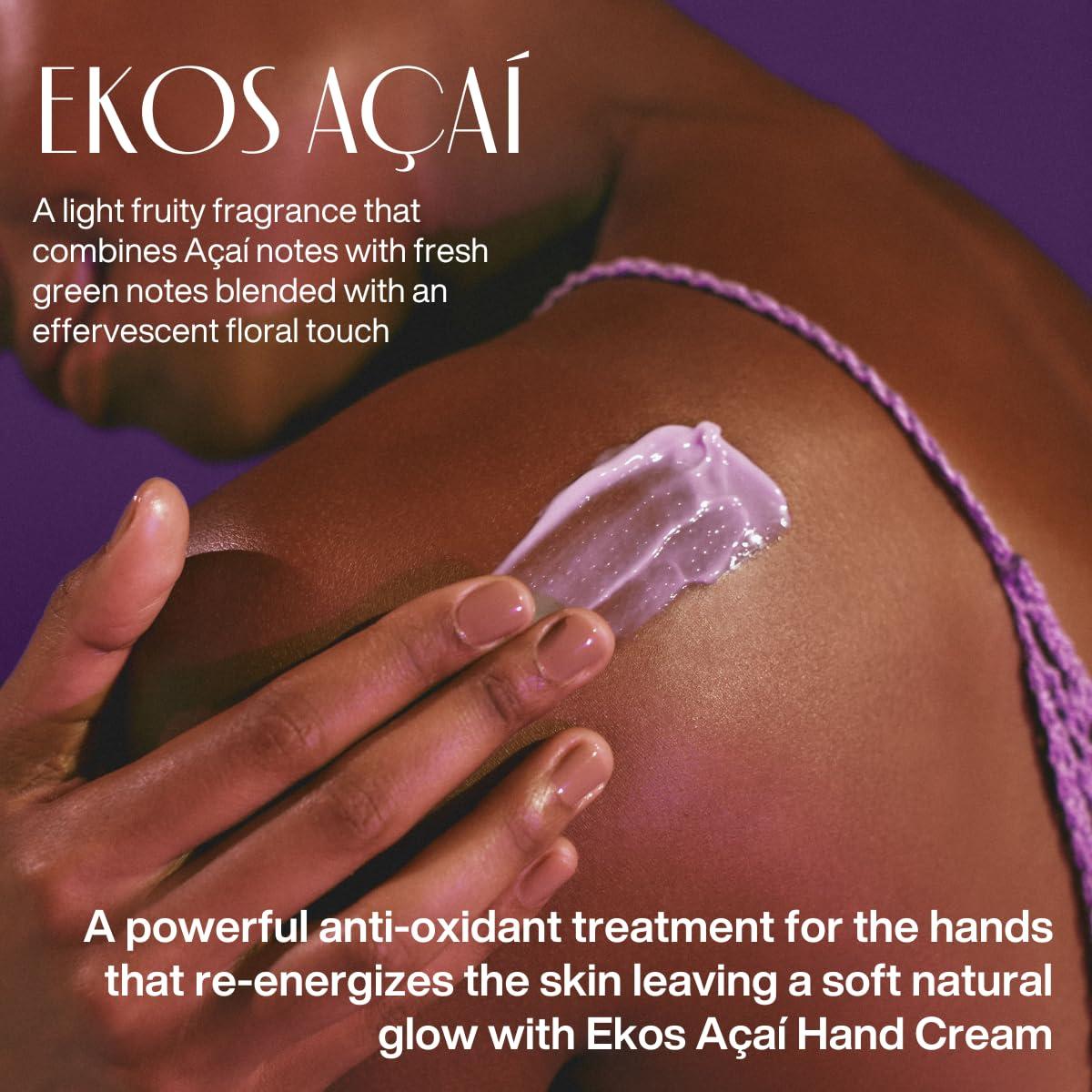 Crema de Manos Açaí Natura 40g - Hidratante Vegano Rápida Absorción