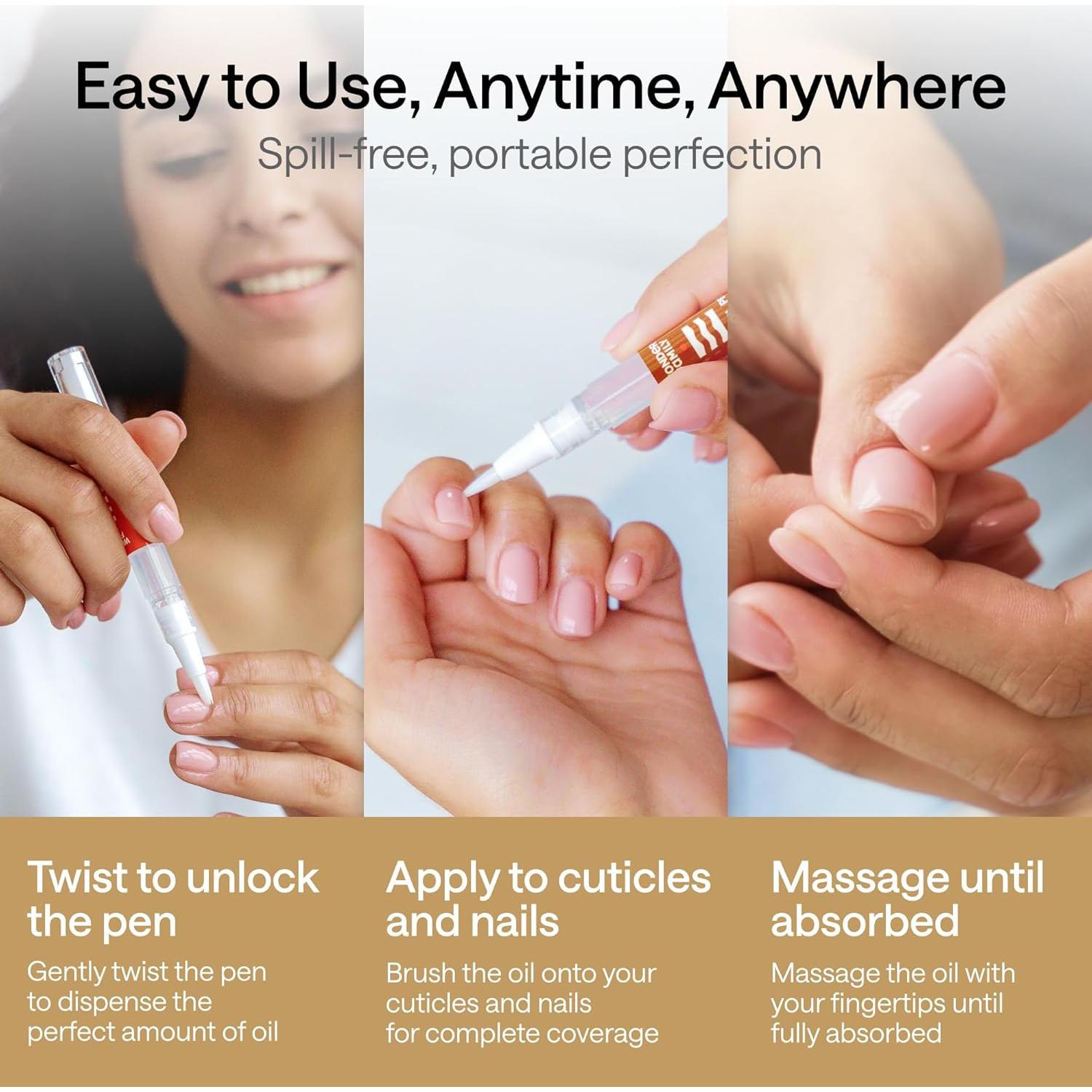 Bolígrafo Aceite para Uñas WONDER FAMILY 11.34g Aroma Brownie