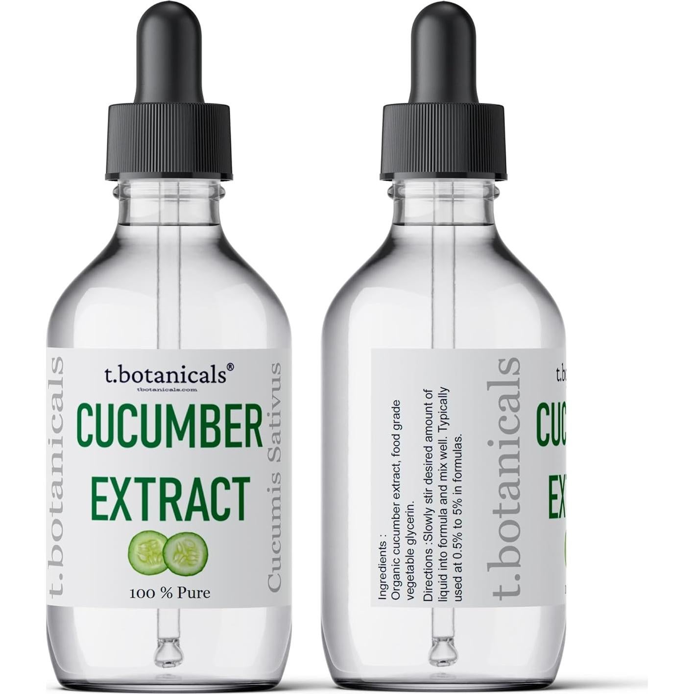 Extracto de Pepino Puro t.botanicals 28.35 g - Hidratante Facial