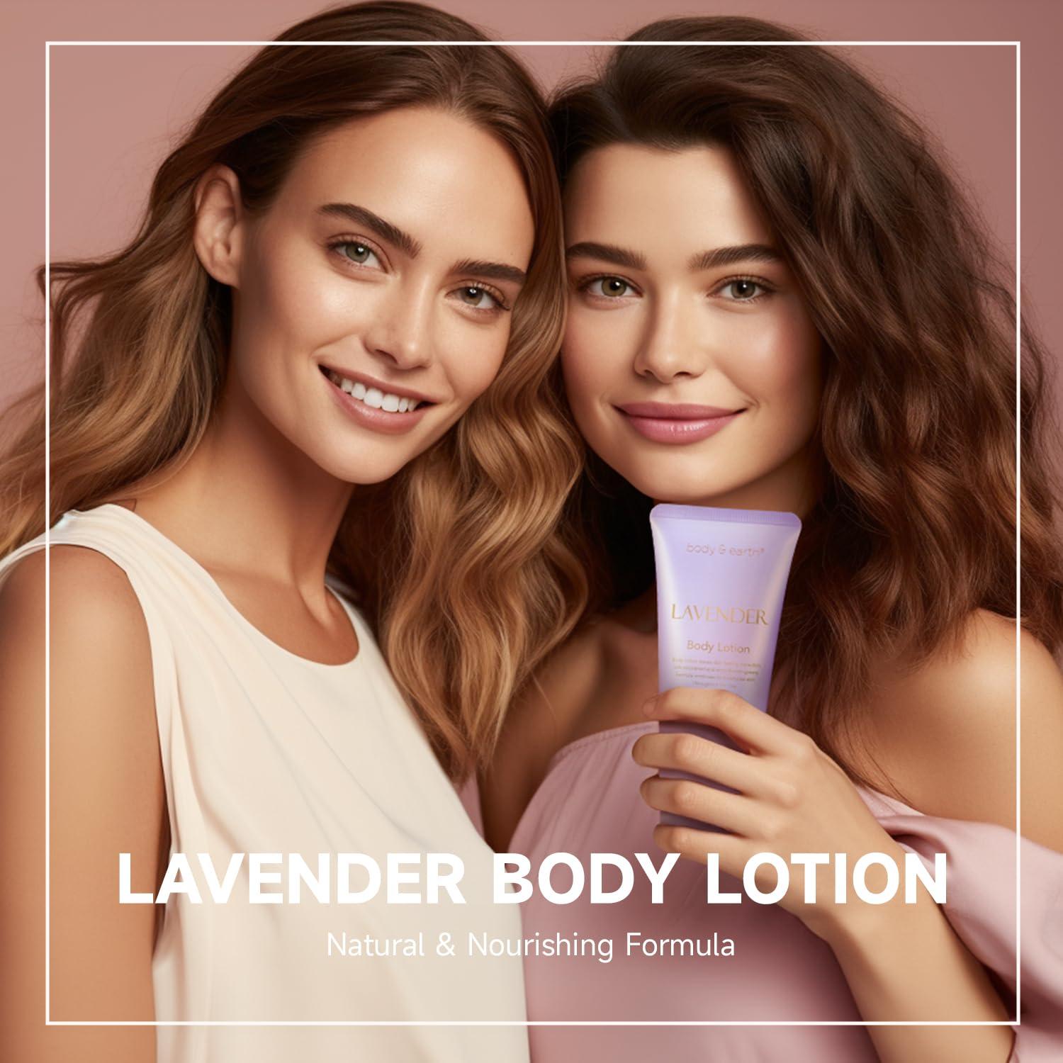 Set de Spa Relajante Body & Earth Lavanda 6 Piezas