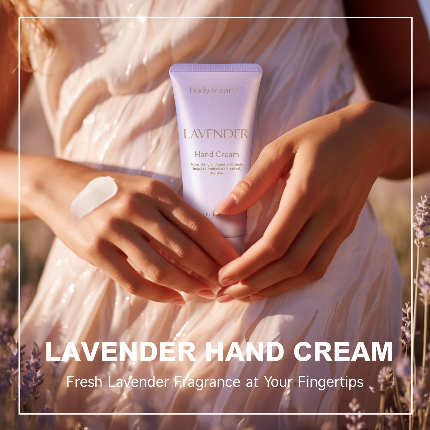 Set de Spa Relajante Body & Earth Lavanda 6 Piezas