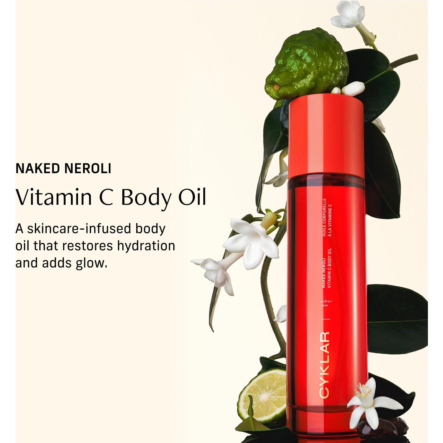 Aceite Corporal Hidratante CYKLAR 124 ml Vitamina C Neroli