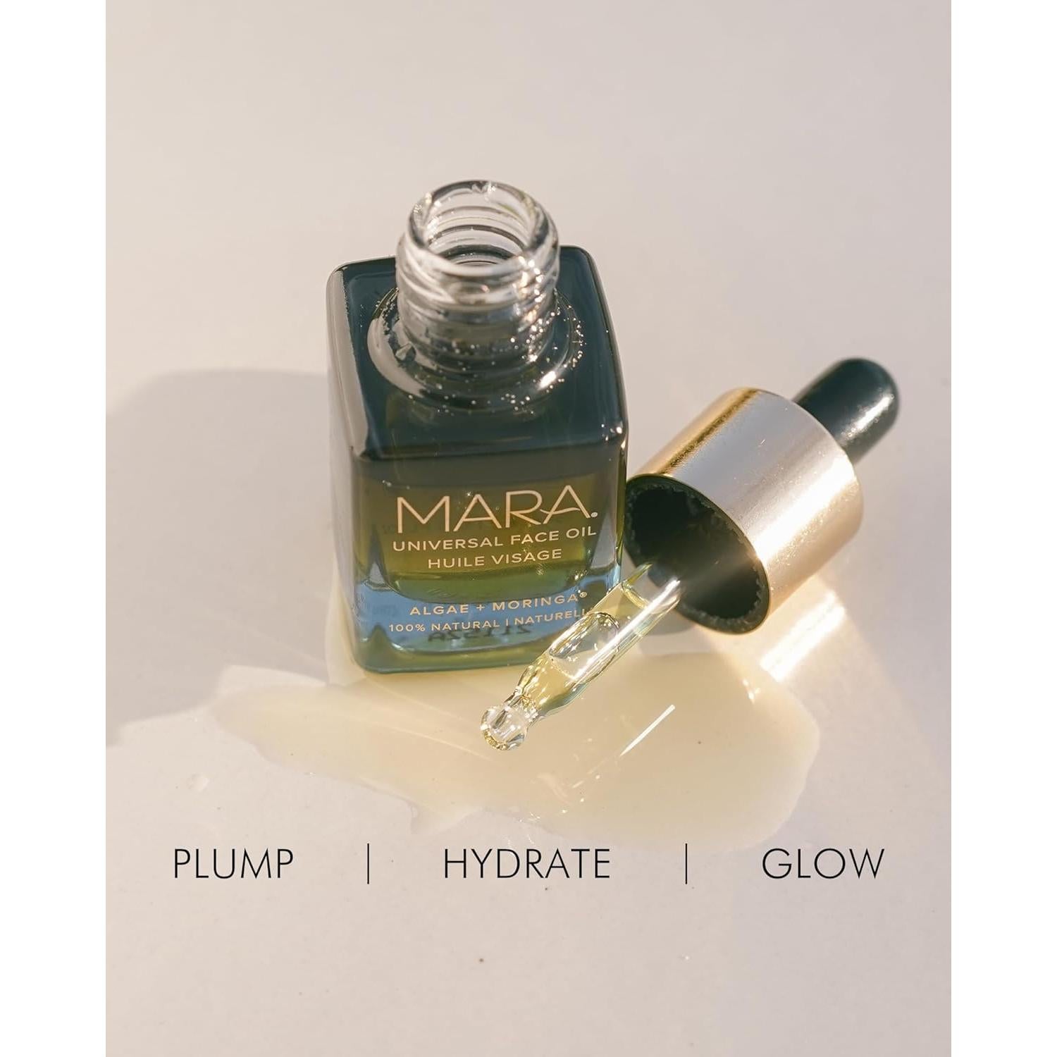 Aceite Facial Universal MARA 15 ml - Algas Naturales y Moringa