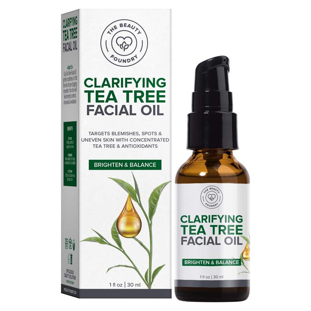 Aceite Facial Aclarador de Árbol de Té Beauty Foundry 30ml