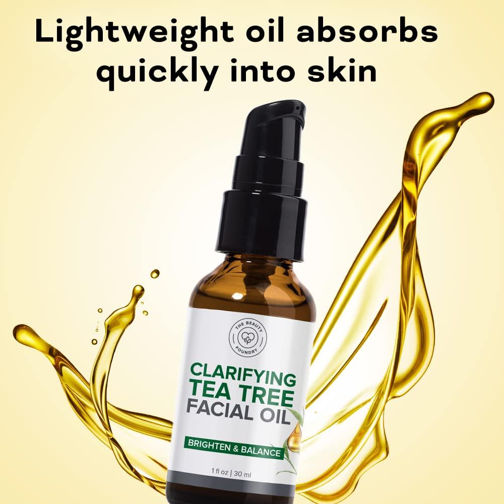 Aceite Facial Aclarador de Árbol de Té Beauty Foundry 30ml