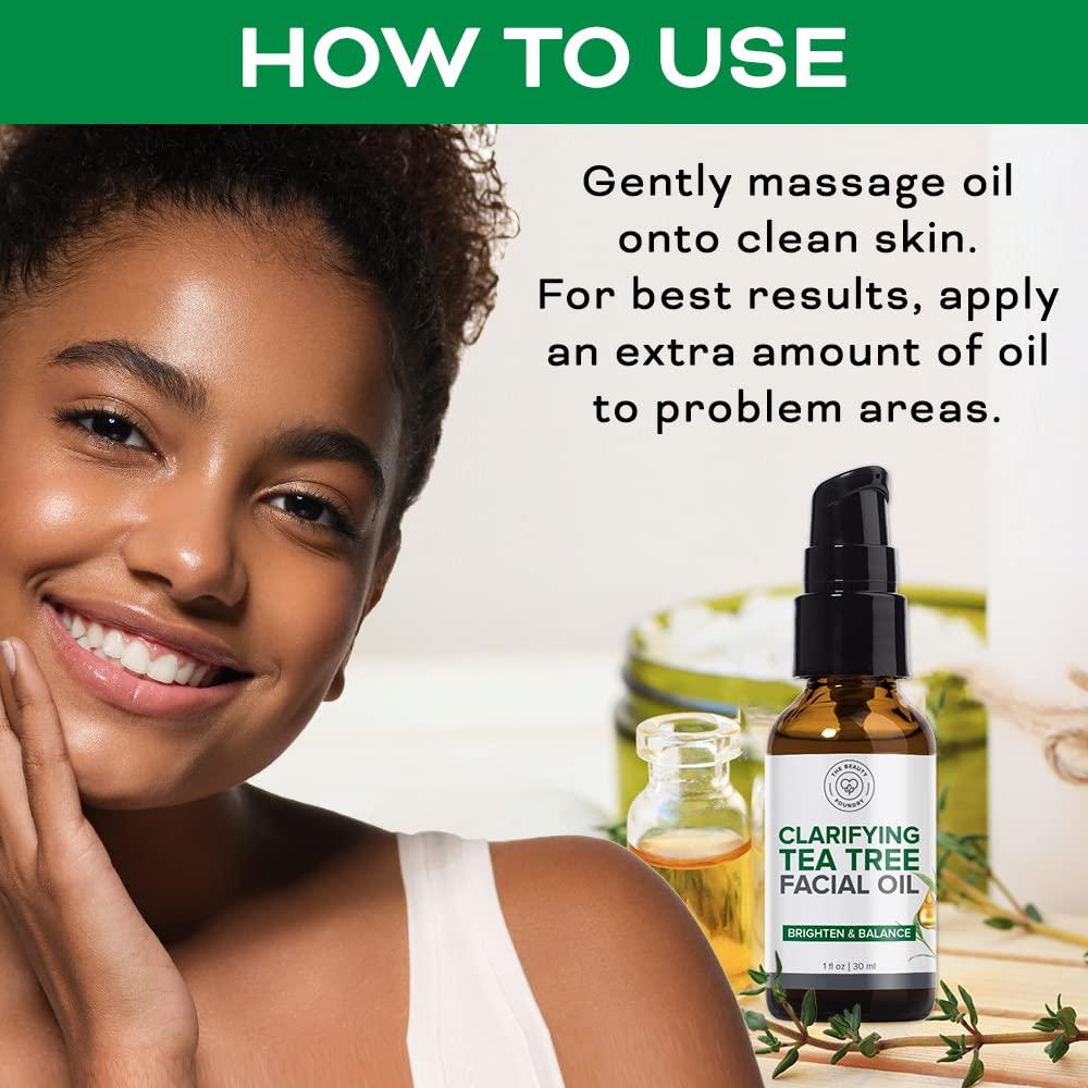 Aceite Facial Aclarador de Árbol de Té Beauty Foundry 30ml
