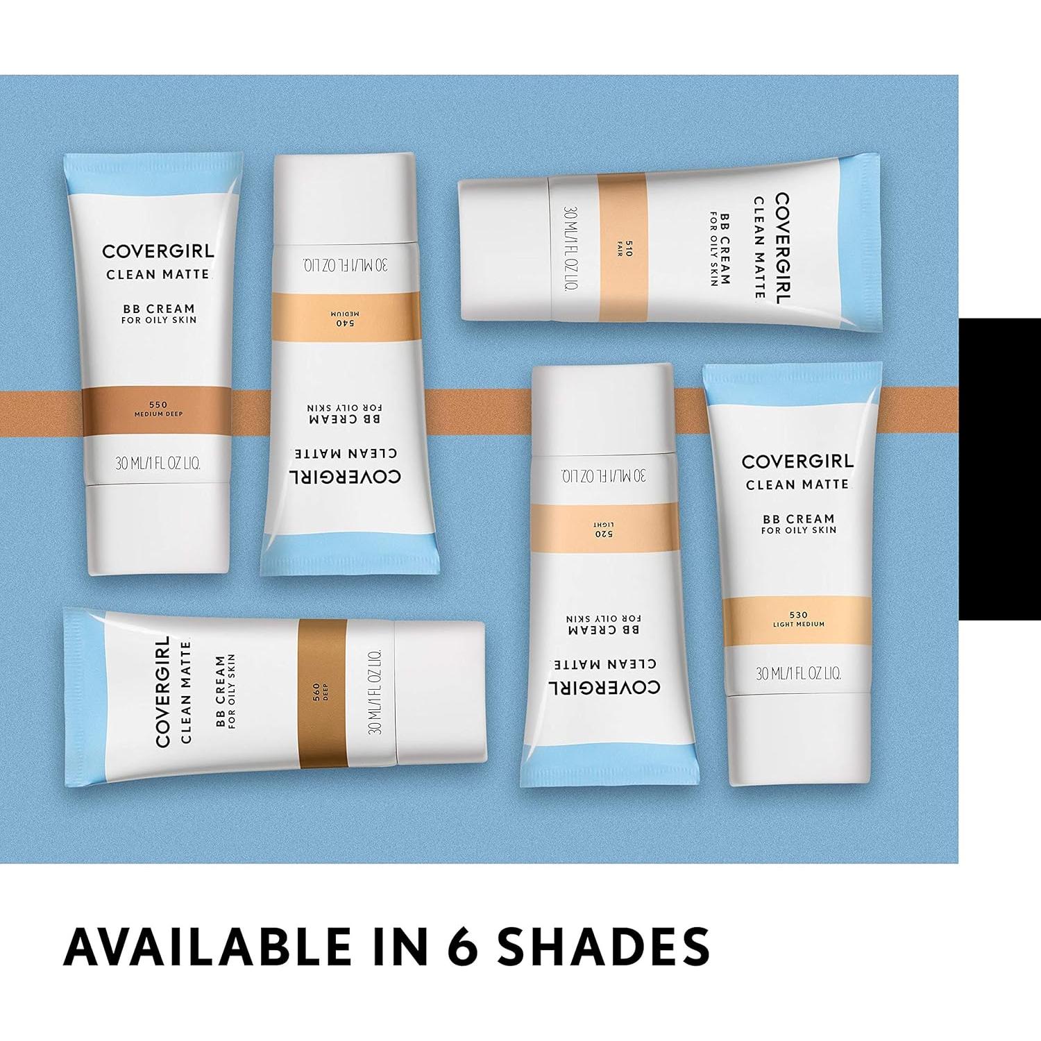 Crema BB Matte COVERGIRL 29.57 ml Piel Sensible Oscura