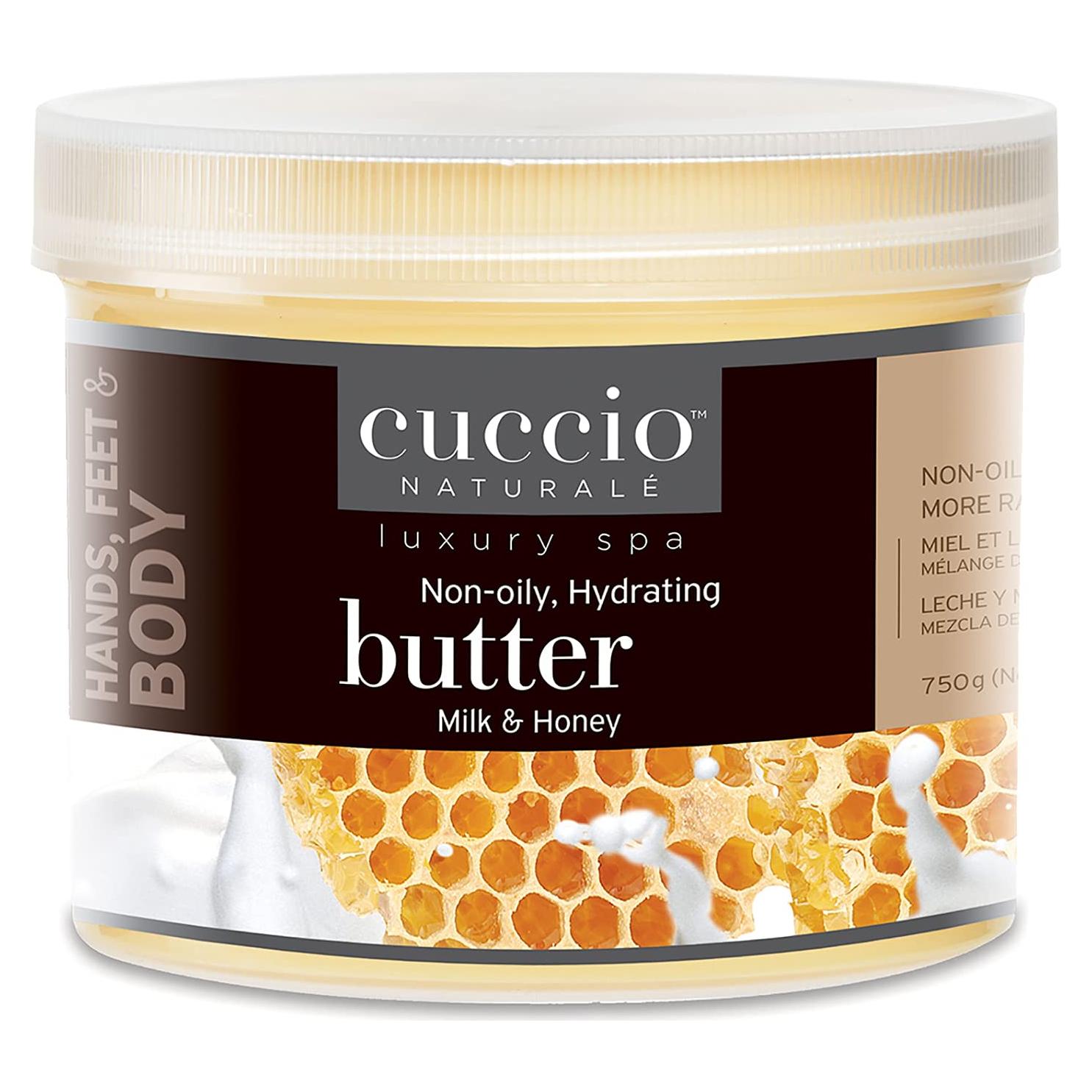 Mantequilla Corporal Cuccio Naturale Leche y Miel 737 g