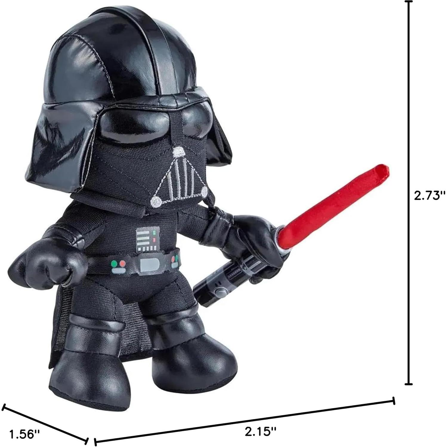 Personaje de Peluche Darth Vader Mattel 19.05 cm con Sable de Luz