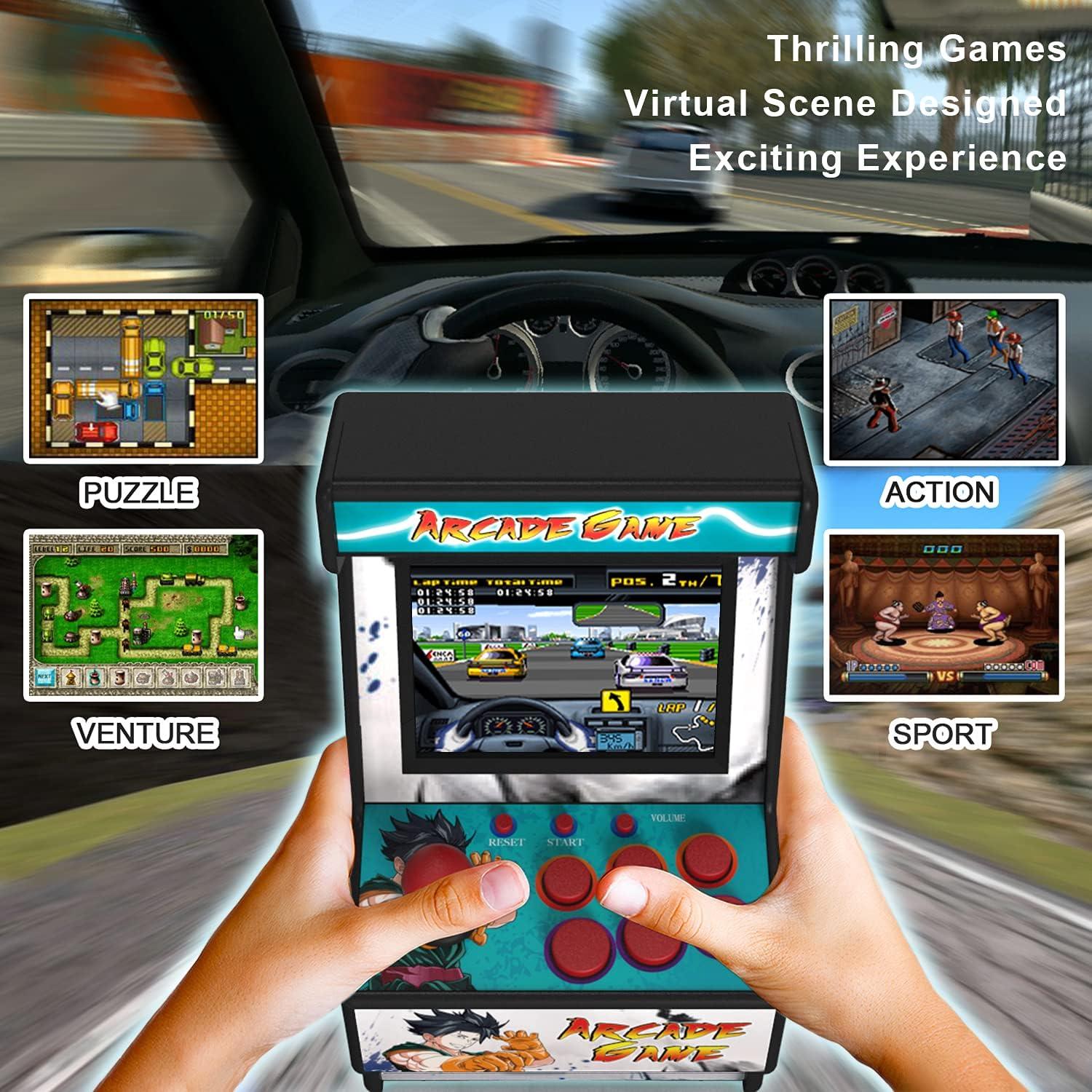 Máquina de Arcade Mini Golden Security 156 Juegos Portátil