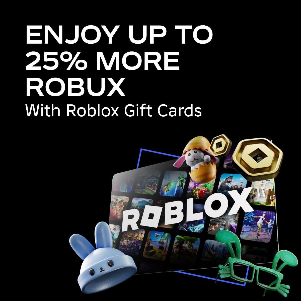 Tarjeta de Regalo Física Roblox - Artículo Virtual Gratis