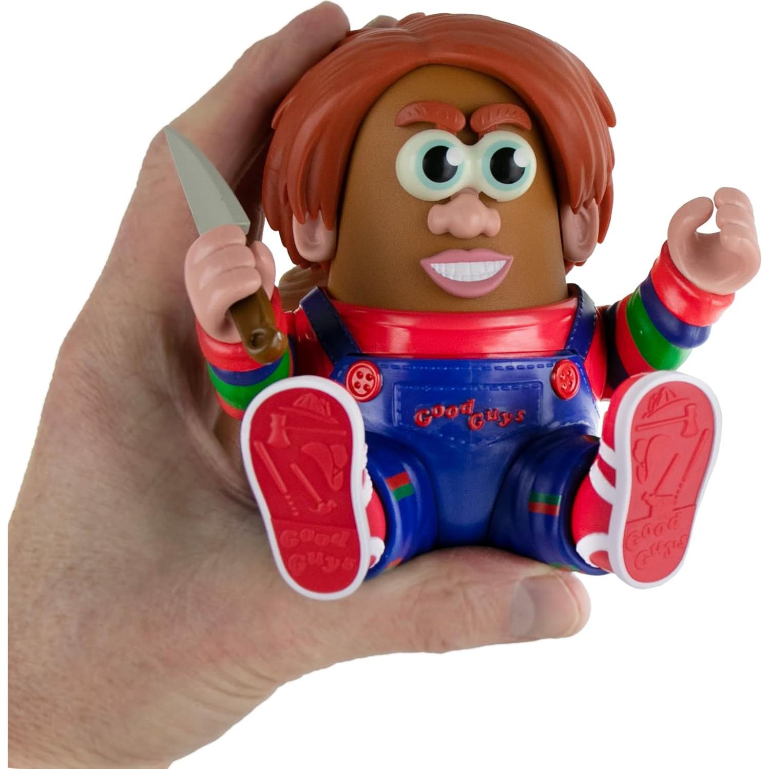 Poptaters Chucky Figura Coleccionable 10.16 cm con 14 Accesorios