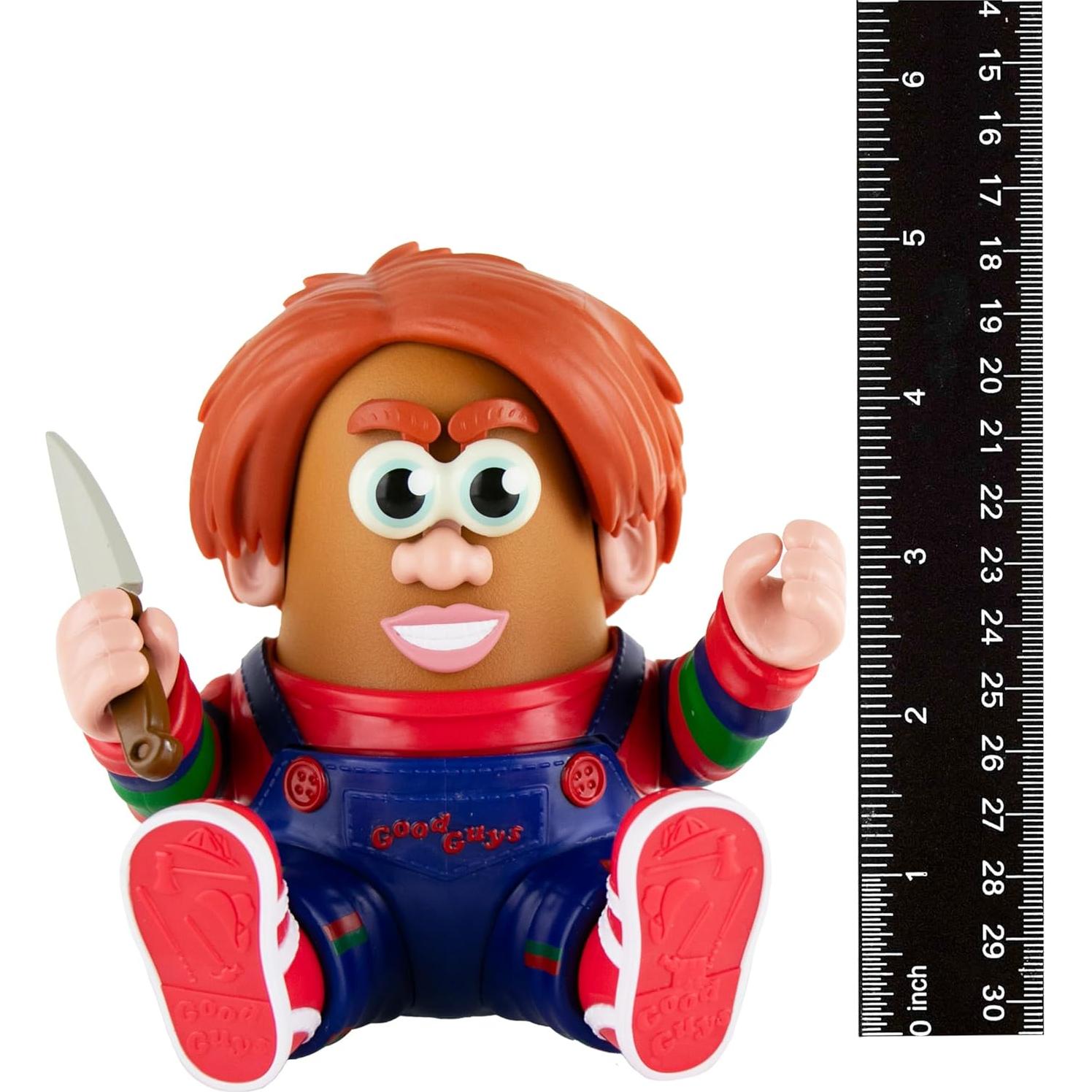 Poptaters Chucky Figura Coleccionable 10.16 cm con 14 Accesorios