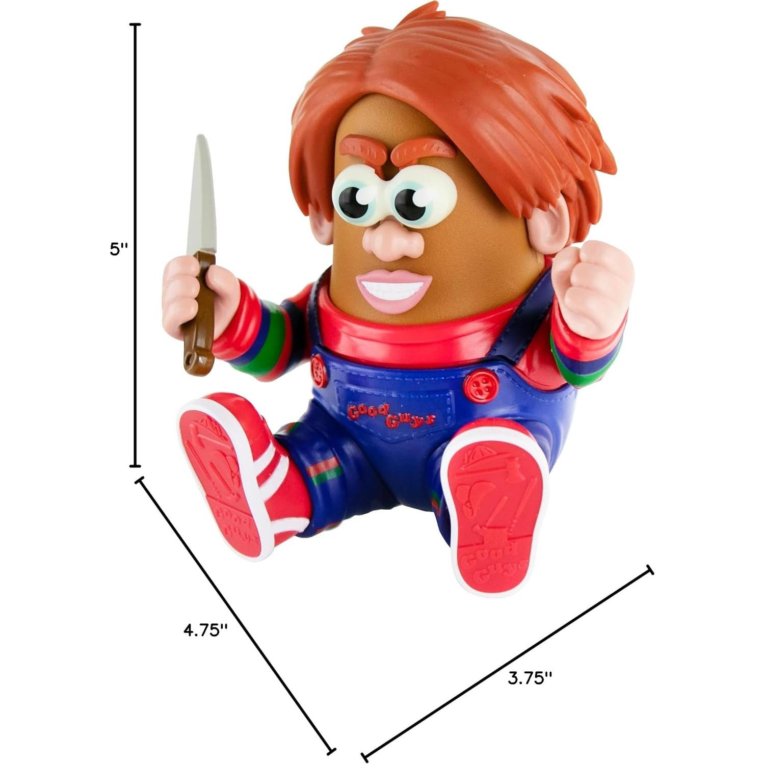 Poptaters Chucky Figura Coleccionable 10.16 cm con 14 Accesorios