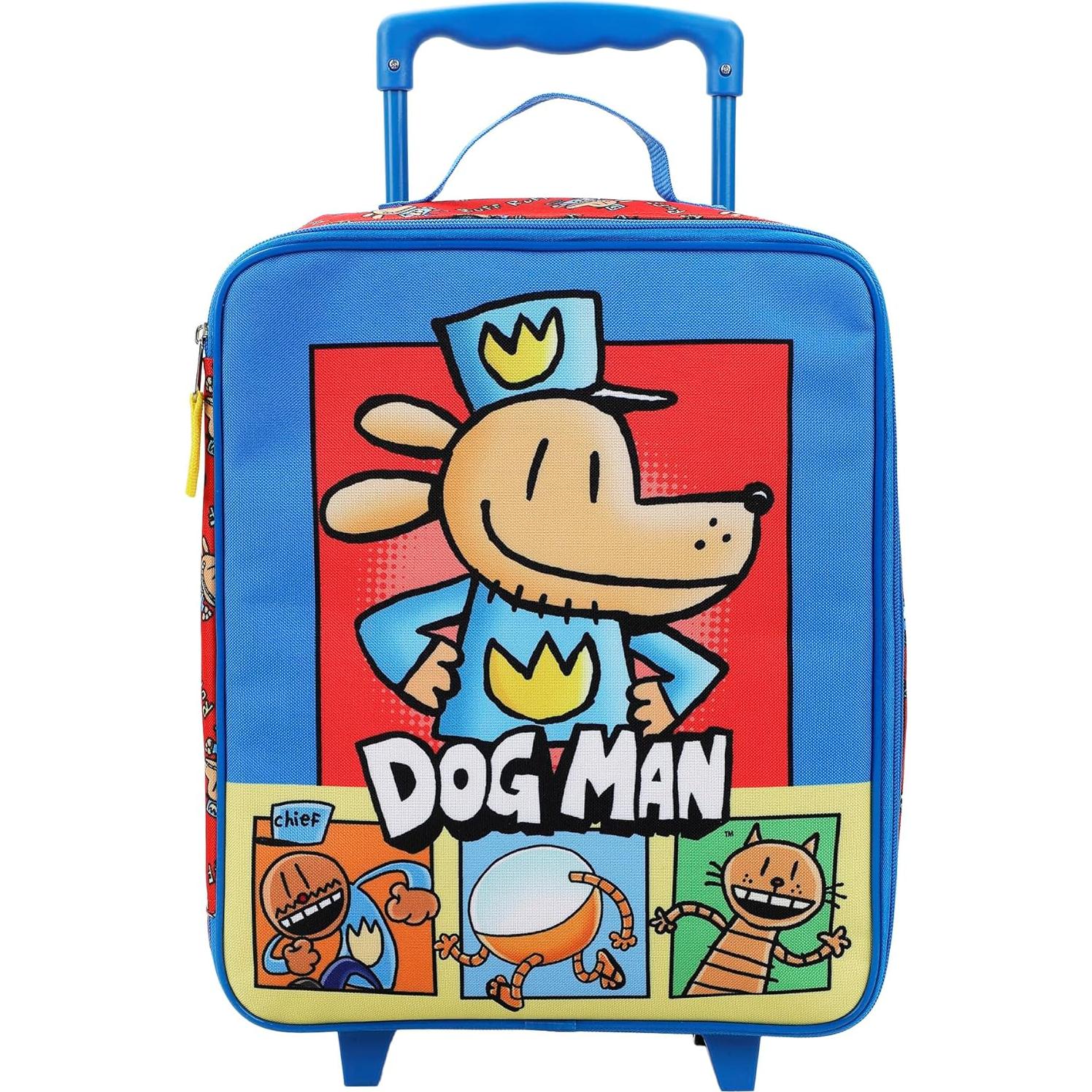 Conjunto de Viaje 4 Piezas Dog Man Bioworld - Maleta, Bolsa, Estuche