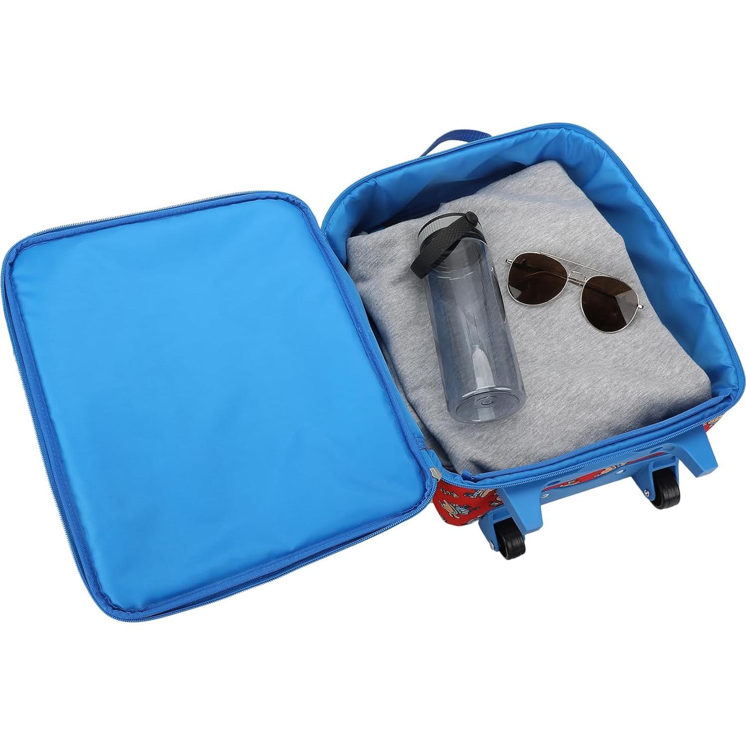 Conjunto de Viaje 4 Piezas Dog Man Bioworld - Maleta, Bolsa, Estuche