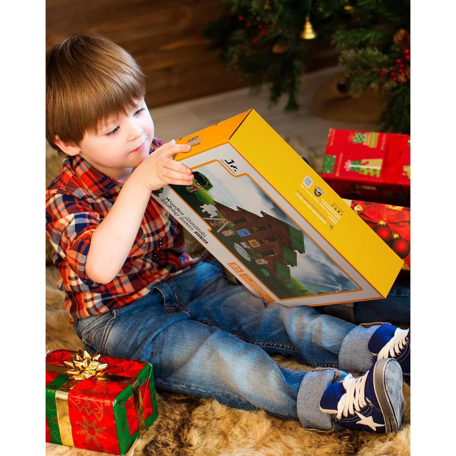 Juego de Construcción de Madera SainSmart Jr. 214 PCS Casa Vacaciones