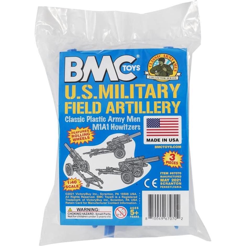 Conjunto de Artillería de Campo BMC Clásico Azul 3 Piezas