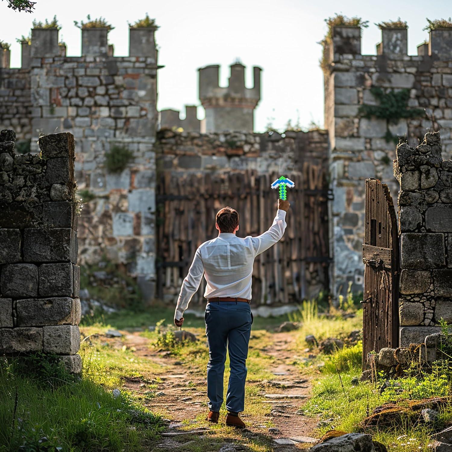 Juego de 5 Espadas LED Pixel Mushroomcase - Azul