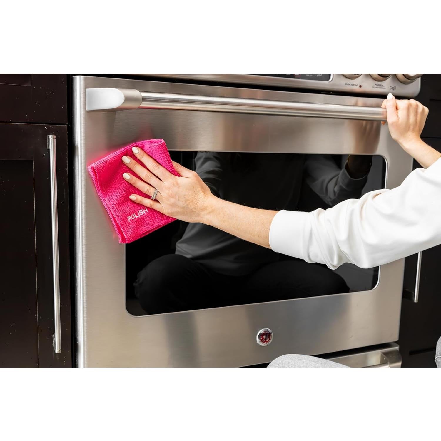 Paquete de 3 Paños de Microfibra Stardrops Rosa - Limpieza Ecológica