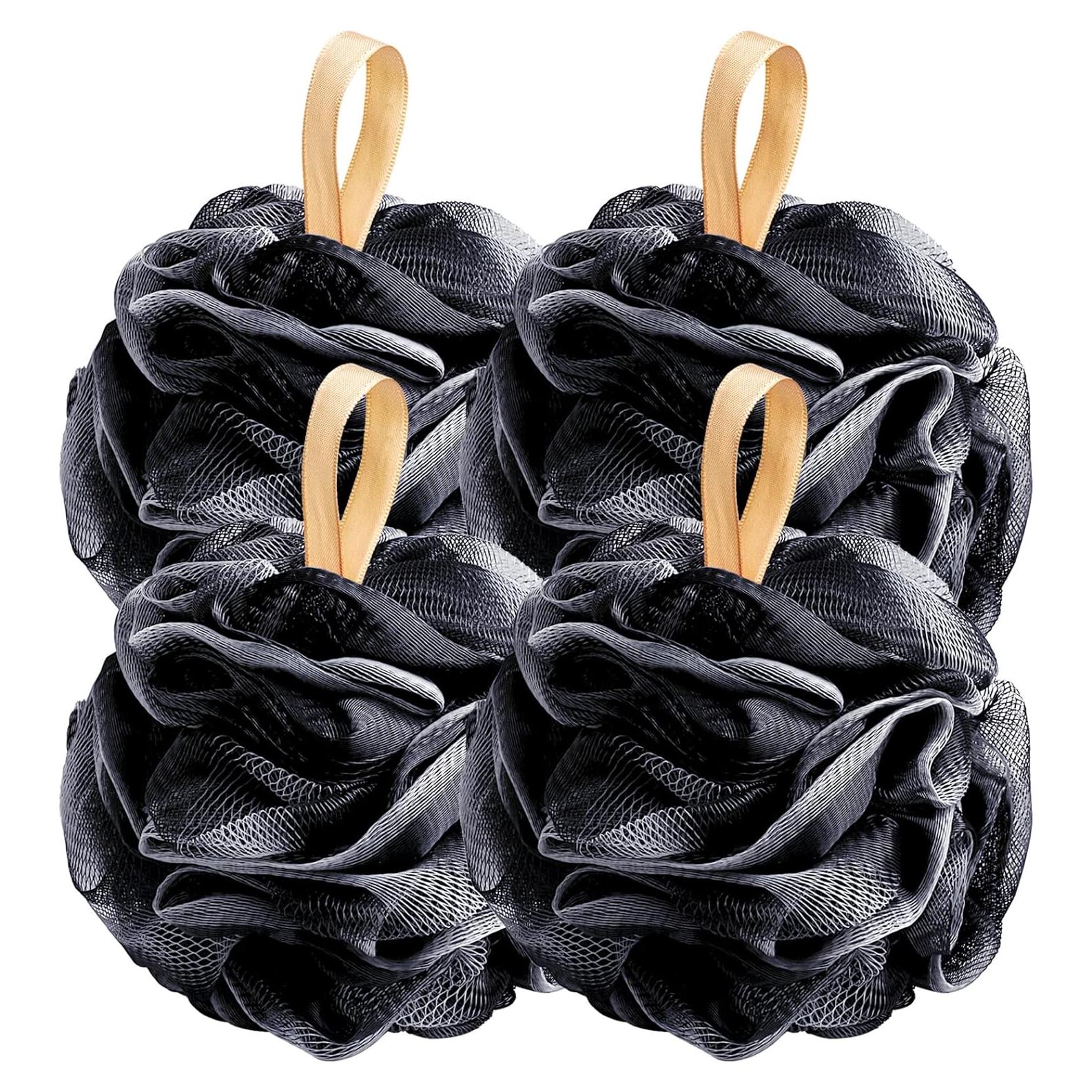 Esponja de Baño Loofah Fishent 4 Piezas Suave Exfoliante 50g