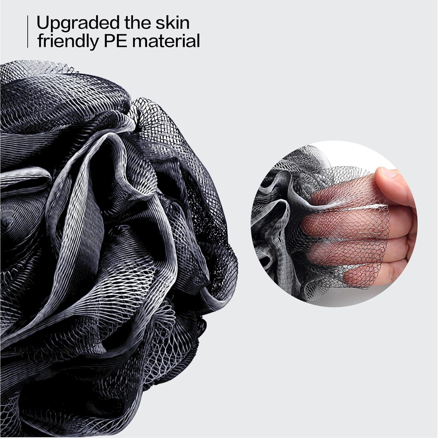 Esponja de Baño Loofah Fishent 4 Piezas Suave Exfoliante 50g