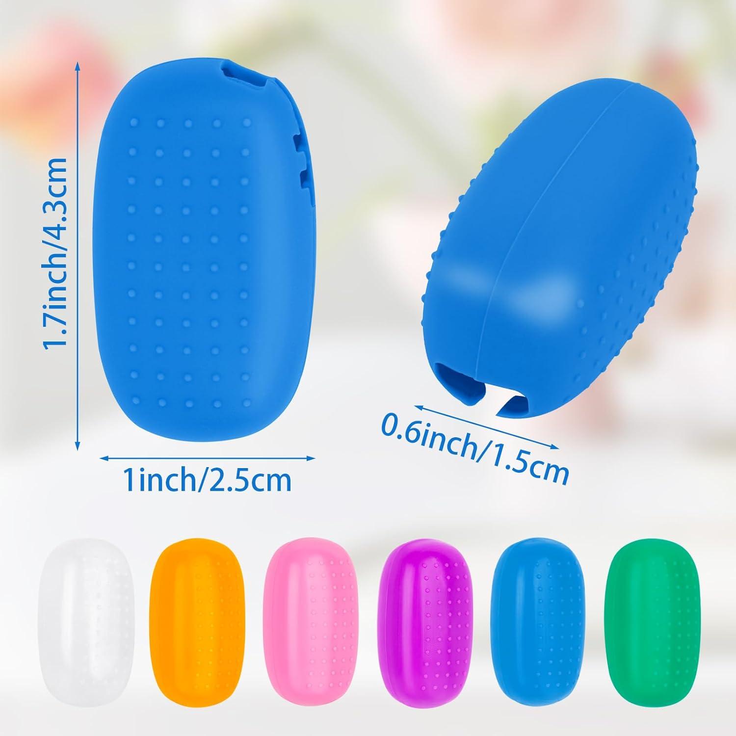 Hooqict 6 Cubiertas de Cepillo de Dientes Silicona 4.3 cm