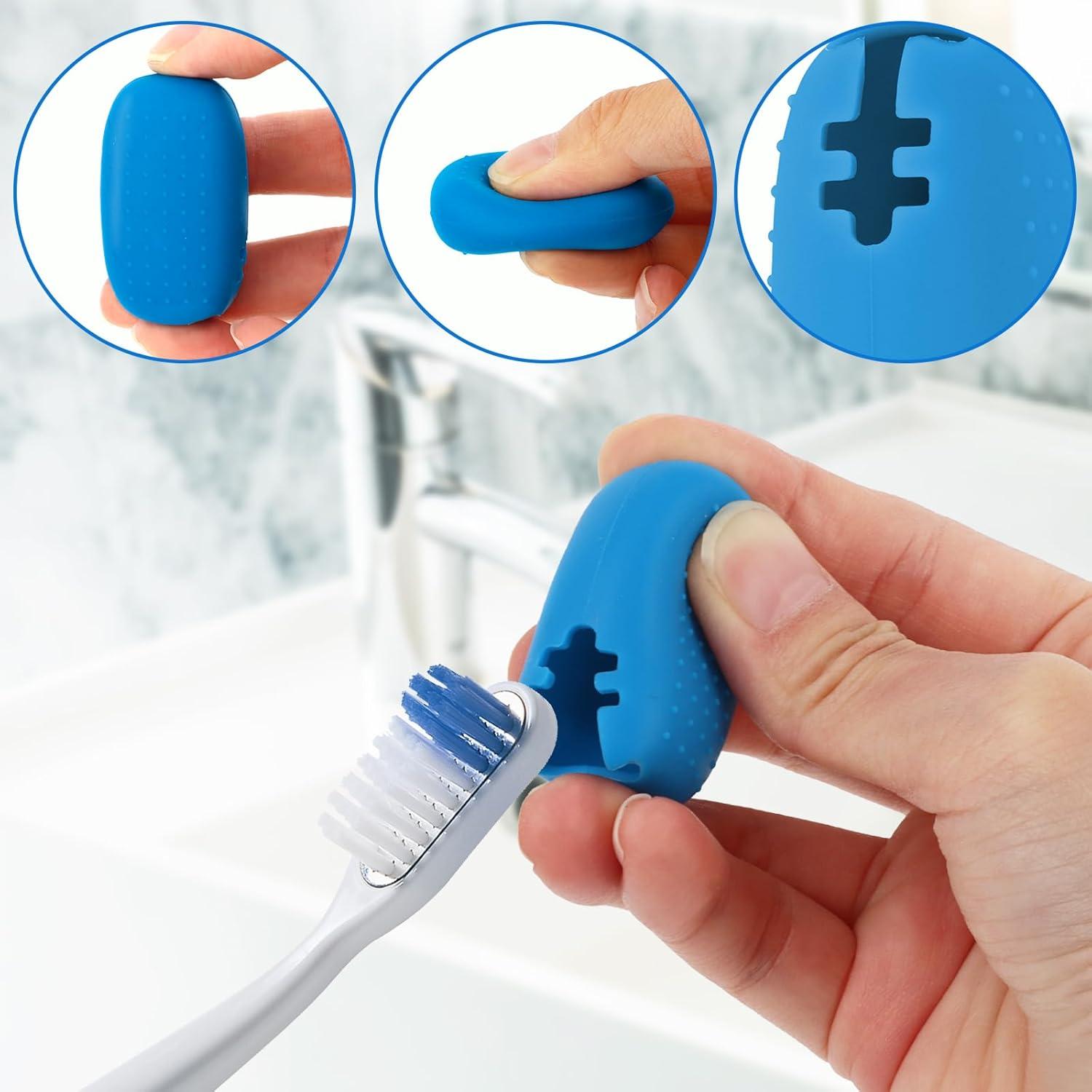 Hooqict 6 Cubiertas de Cepillo de Dientes Silicona 4.3 cm