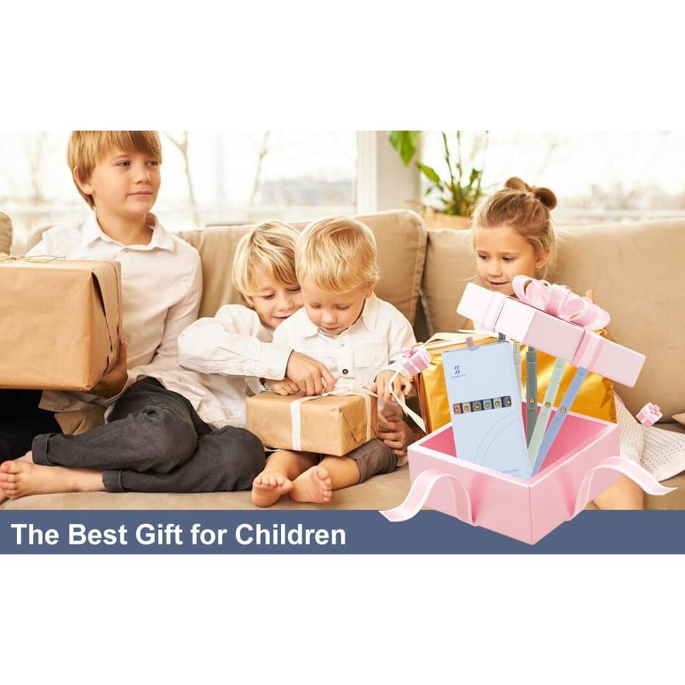 Bolígrafos de Gel Ddaowanx 0.5mm Retráctiles Multicolor - 6 Pcs