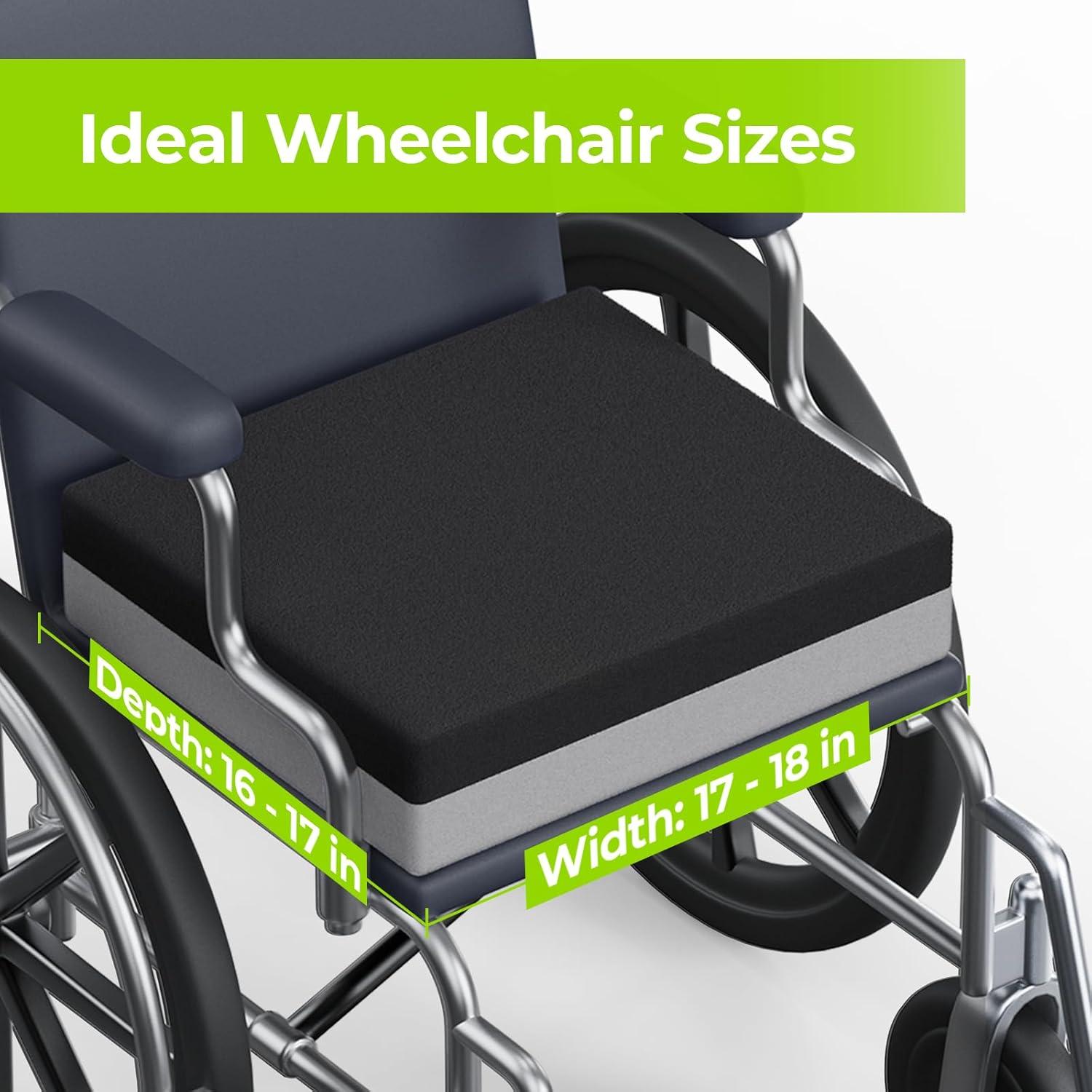 Cojín de Asiento AUVON con Ventilación y Espuma Viscoelástica