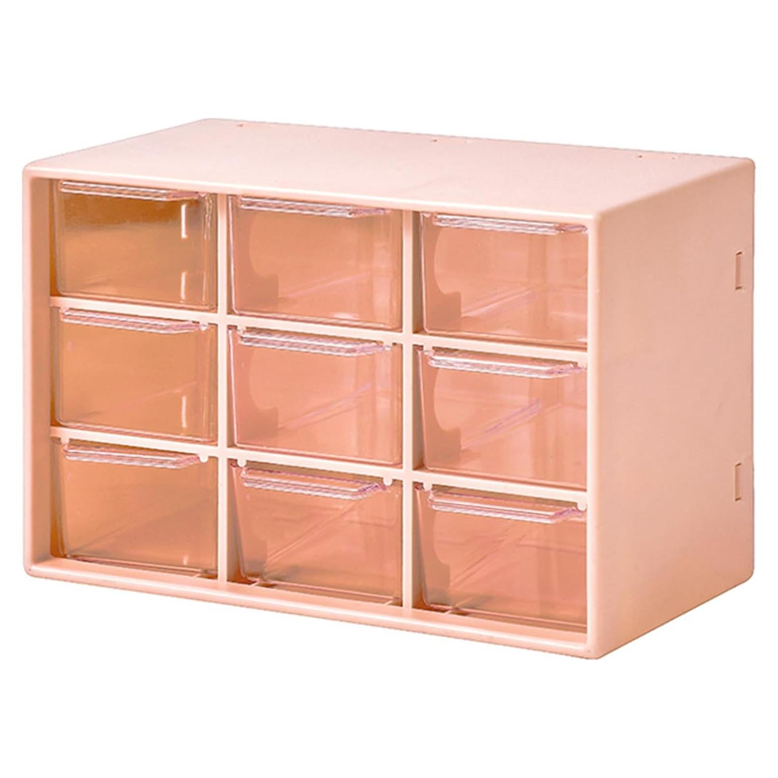 Organizador de Cajones Dafape Rosa 9 Cajones Apilables