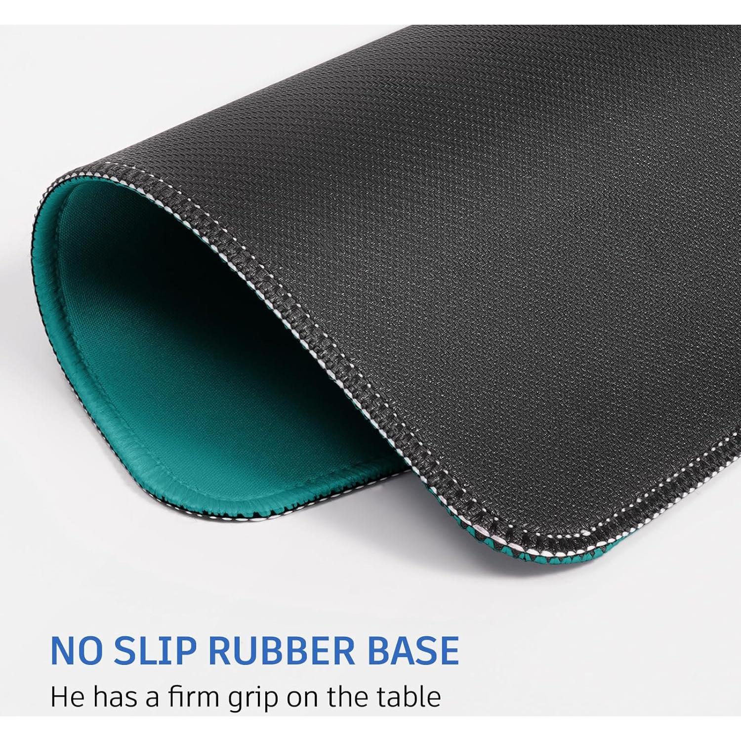 Alfombrilla de Ratón ZYAOTWQZ Verde Oscuro 25.9x20.8cm Antideslizante