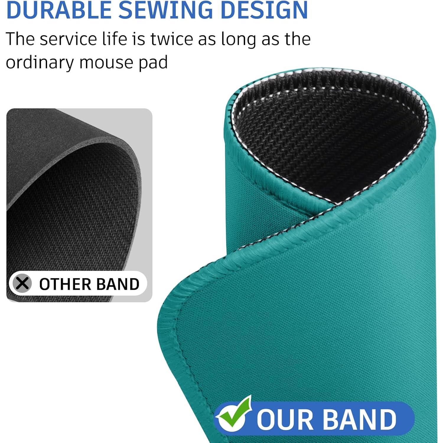 Alfombrilla de Ratón ZYAOTWQZ Verde Oscuro 25.9x20.8cm Antideslizante