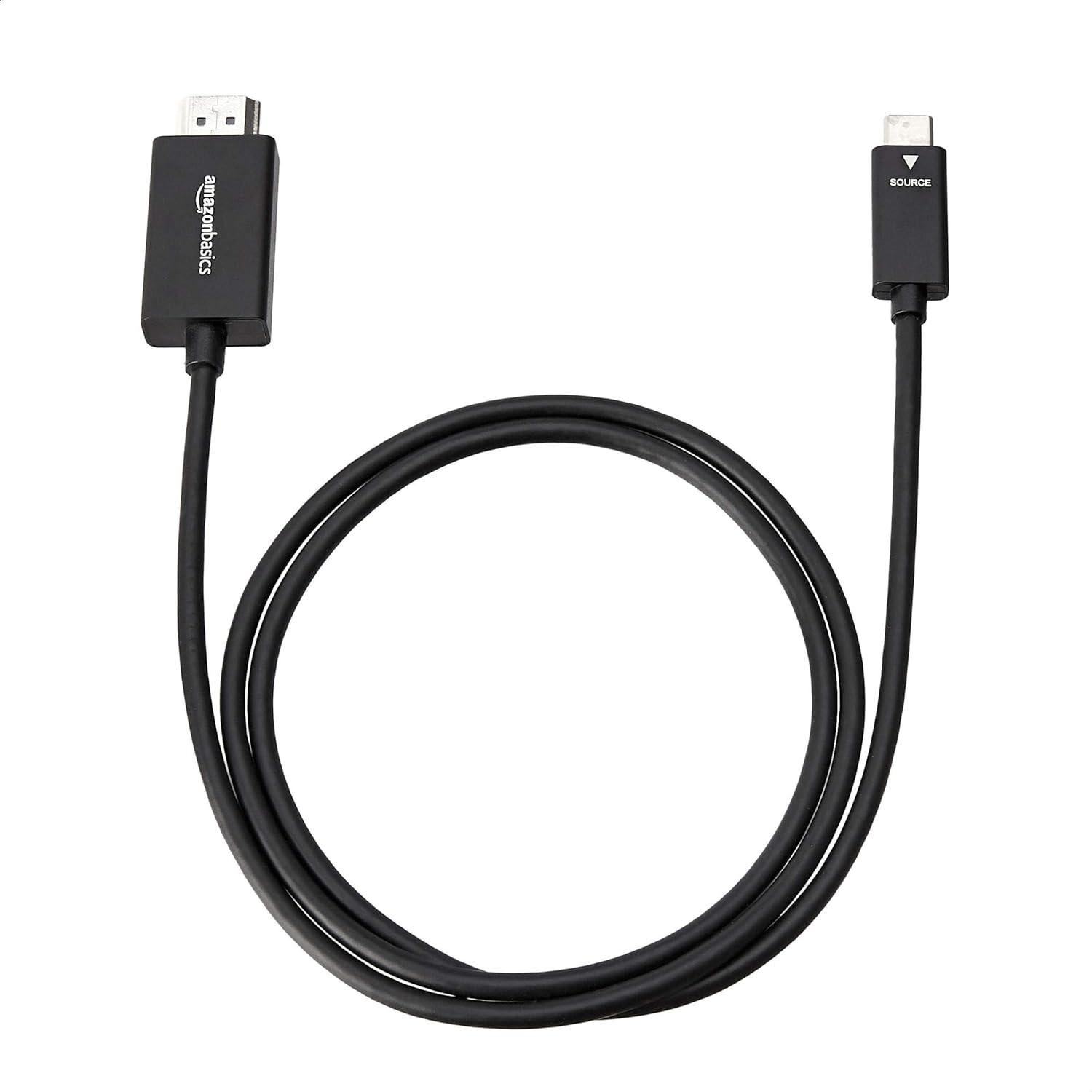 Adaptador USB-C a HDMI Amazon Basics 0.91m 4K 60Hz