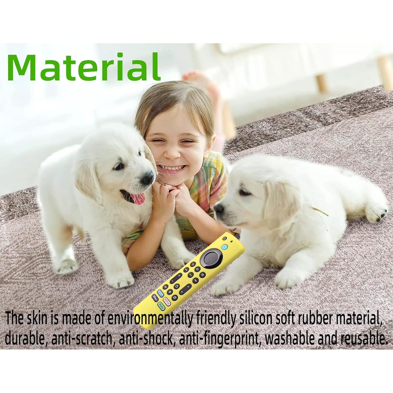 Funda de Silicona para Control Remoto Fire TV Stick 4K Max - Negro