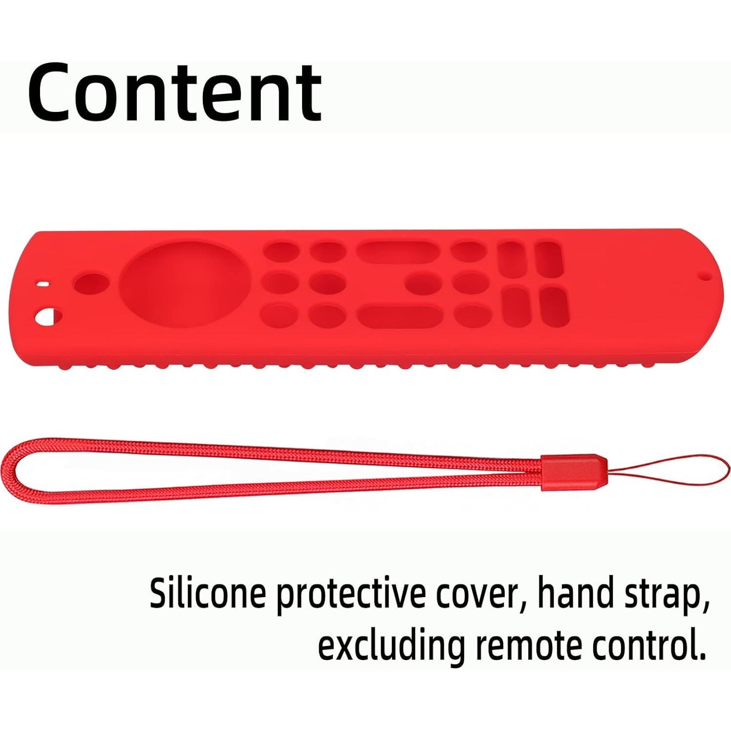 Funda de Silicona para Control Remoto Fire TV Stick 4K Max - Negro