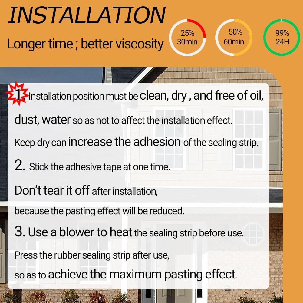 Burlete de goma EPDM autoadhesivo PACIXU 6.1m 1x1.27cm